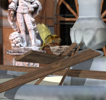 精品动物模型 (79)蜂鸟